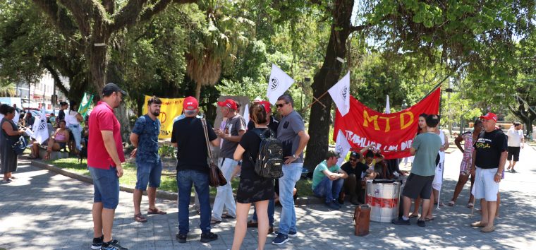  Diretores do Sindicato participam de ato do MTD em Pelotas