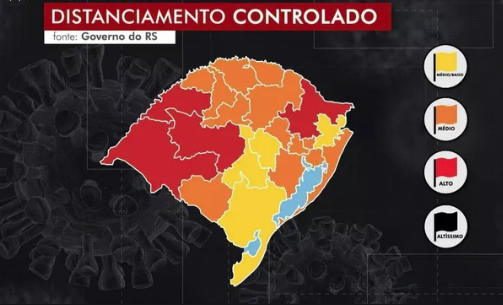  Distanciamento controlado: Pelotas passa à bandeira Laranja