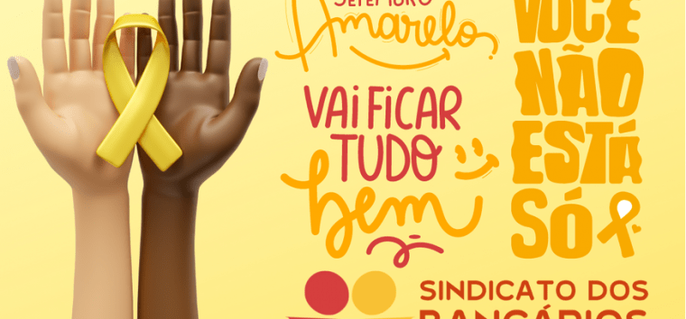  Setembro Amarelo estimula a vida e previne o suicídio