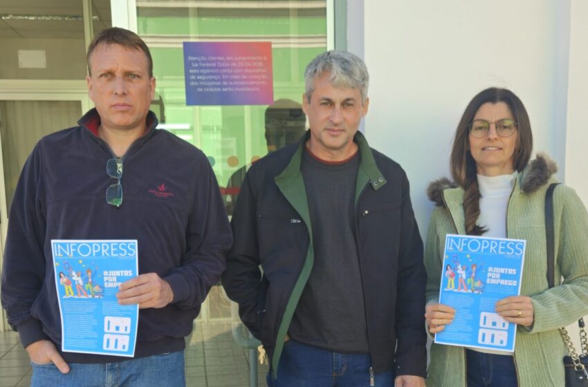  Dia Nacional de Luta: Bancários protestam contra fechamento de agências do Bradesco
