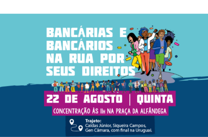  Junte-se a nós em caminhada com direito a desfile de blocos e performances